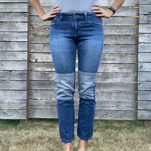 Hyphen Patch Boyfriend Jean